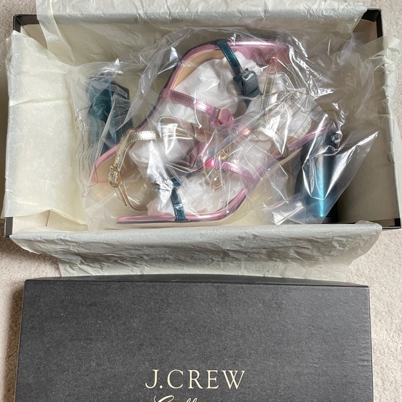 NIB J.crew stella bow heel size 6 made in Italy - Picture 11 of 12